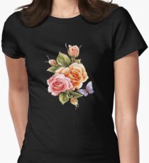 Flower-fly Women's Fitted T-Shirt
