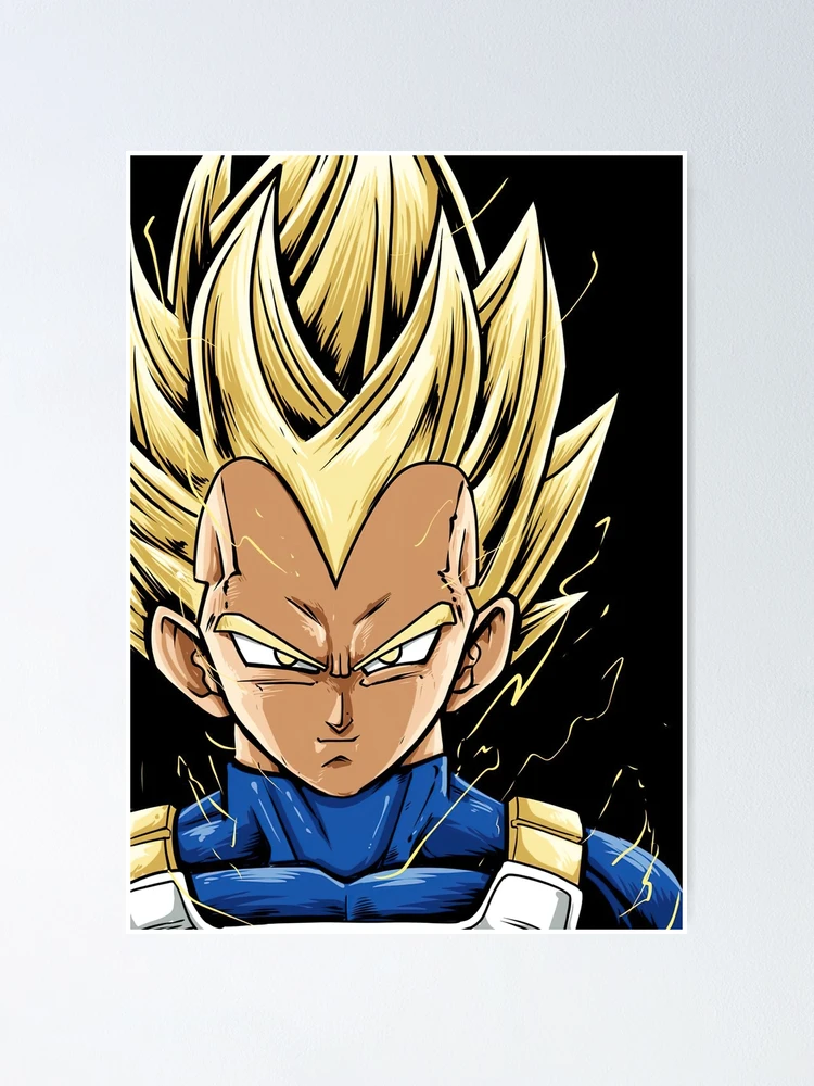 Vegeta super saiyan  Poster for Sale by Matrixdesigner