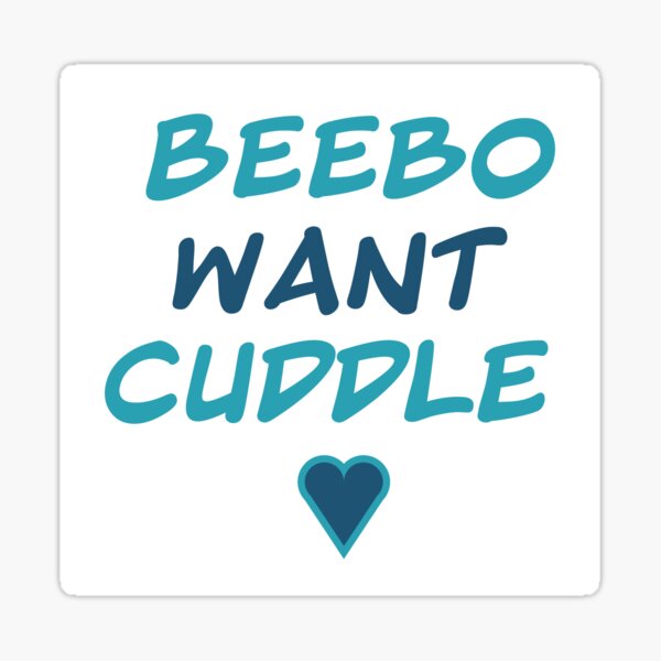 "Legends Beebo Cuddle Quote" Sticker for Sale by kavanaghdesigns