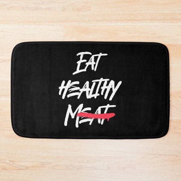 Item preview, Eat Healthy Meat - Scratch That, My Vegan Life, Always Eat Healthy designed and sold by Monique Prince.