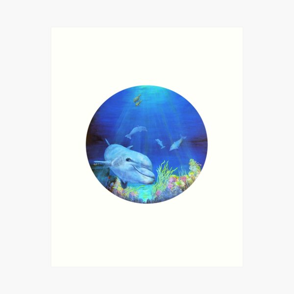 Dolphin Magic Art Print