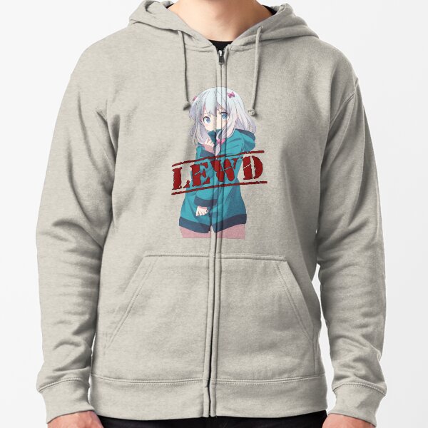 Lewd Anime Sweatshirts Hoodies Redbubble