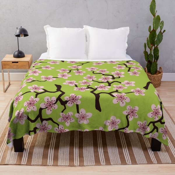 Item preview, Sakura pattern Japanese Blossom Yellow Pink designed and sold by gani-75.
