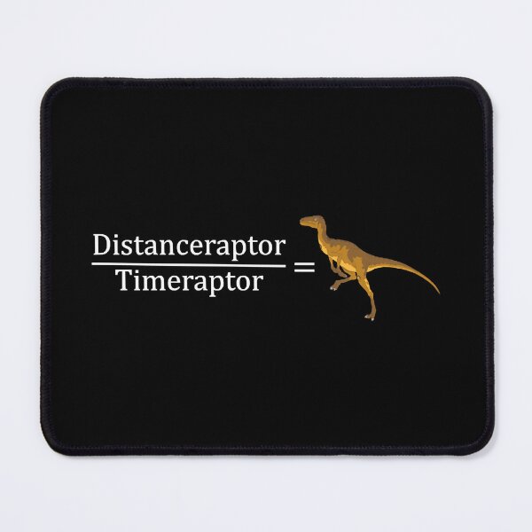 Item preview, Velociraptor Math - Funny Dinosaur Velocity Formula designed and sold by Sigurd Auer.