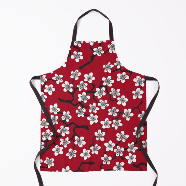 Item preview, Sakura pattern Japanese Blossom Flower Red White designed and sold by gani-75.