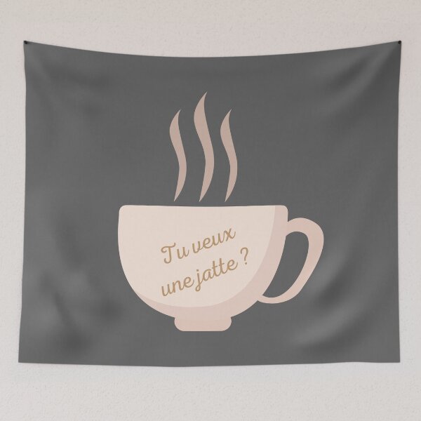 Item preview, Want a bowl? Belgian expression which means do you want a cup of coffee? designed and sold by PausePapote.