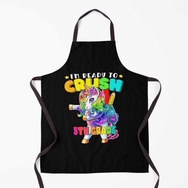 Item preview, I'm Ready To Crush 5th Grade Funny Rainbow Unicorn Kindergaren designed and sold by UnknownArtistt.