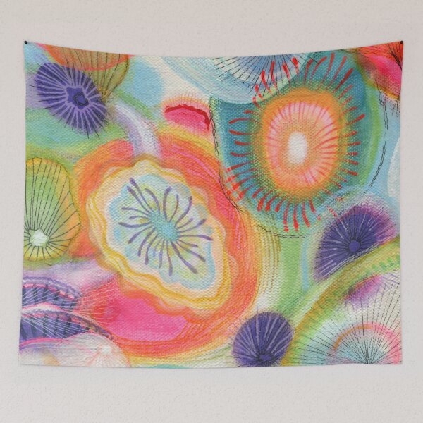 Item preview, Amoebas on Parade designed and sold by Pink-Ivy.
