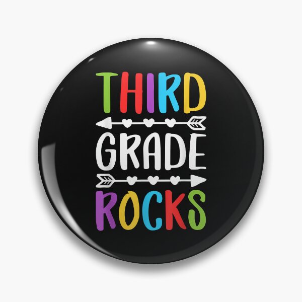 Artikelvorschau, Third Grade Rocks 3rd Grade Back To School entworfen und verkauft von Mitzi12312.