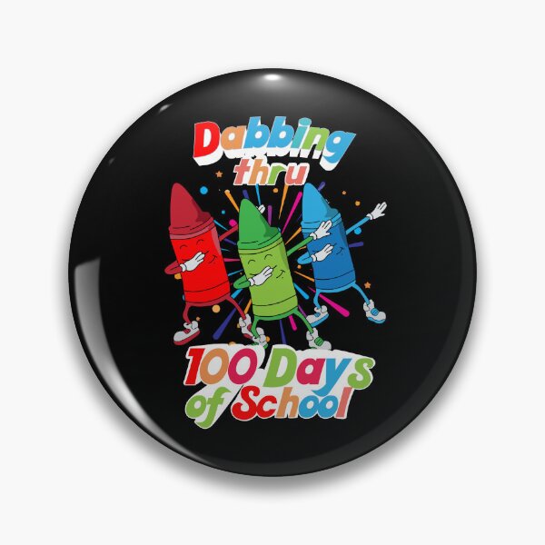 Item preview, Dabbing 100 Days Of School Funny Kindergarten designed and sold by UnknownArtistt.