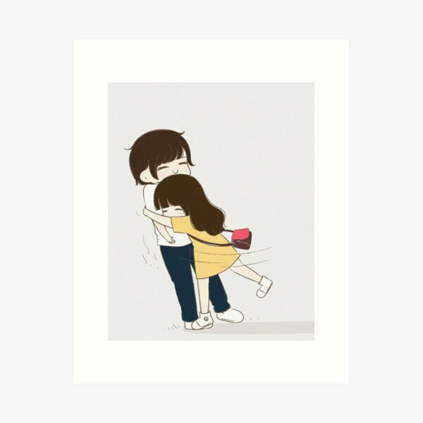 Cute Cartoon Couples Art Prints for Sale | Redbubble Cute Cartoon Couples Art Prints for Sale | Redbubble