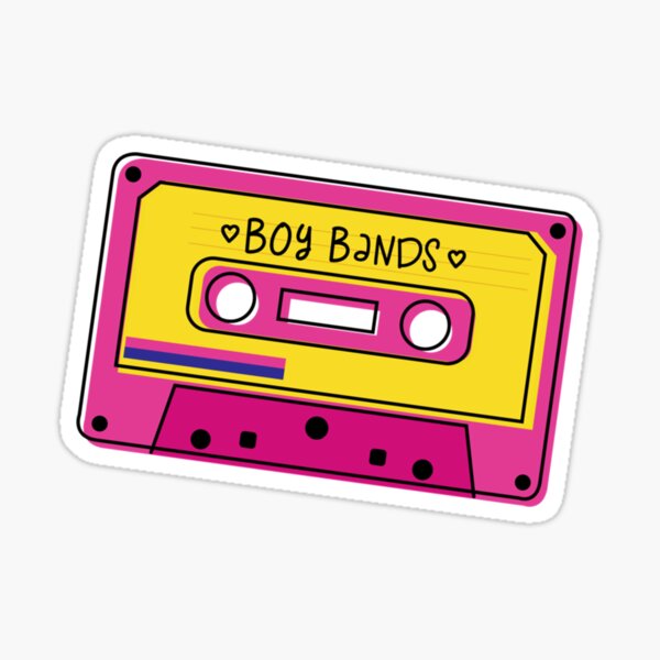 90s Boy Band Stickers for Sale