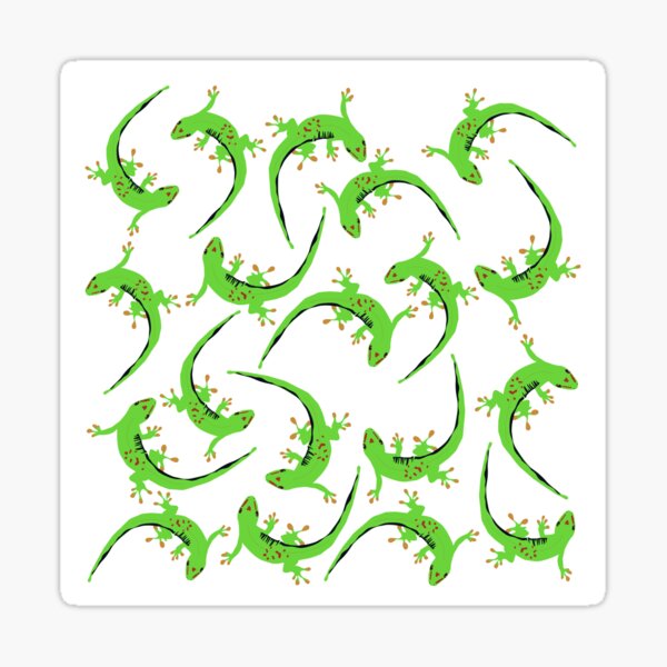 Item preview, Gecko Lizard Reptile Pattern designed and sold by idovedesign.
