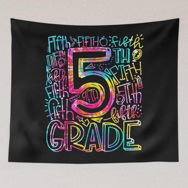 Item preview, Tie Dye Fifth 5th Grade Teacher Student Back To School designed and sold by Mitzi12312.