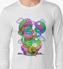 Trippy Mario Long Sleeve T-Shirt
