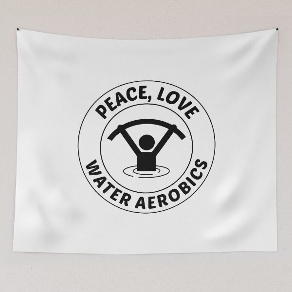 Item preview, Water Aerobics Aquatic fitness Aqua Exercise designed and sold by CuteDesigns1.