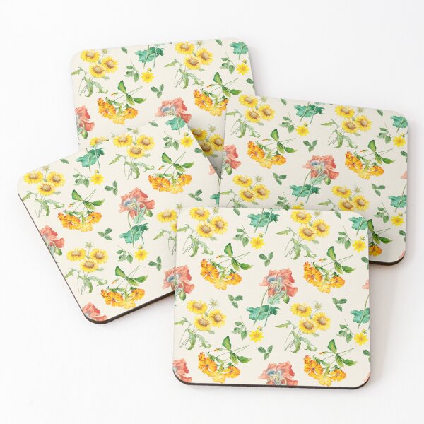 Item preview, Cheerful Watercolor Sunflowers designed and sold by SimoCompany.
