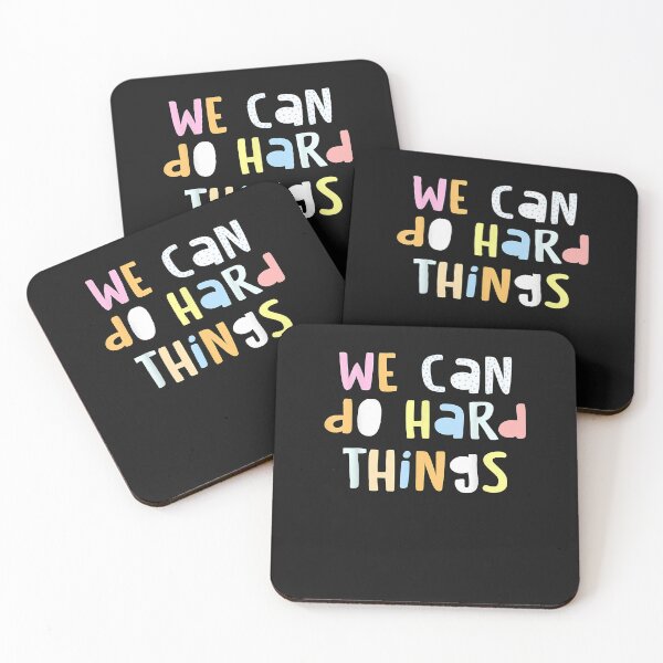 Item preview, We Can Do Hard-Things Teacher Back to School designed and sold by Mitzi12312.