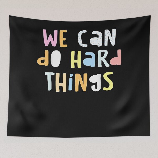 Item preview, We Can Do Hard-Things Teacher Back to School designed and sold by Mitzi12312.