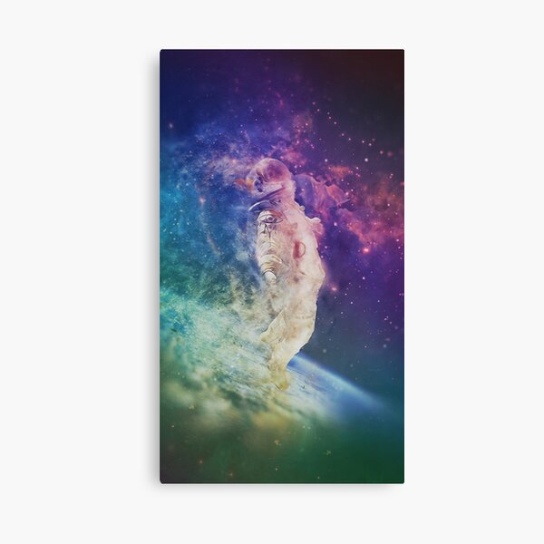 Psychedelic Astronaut Canvas Print