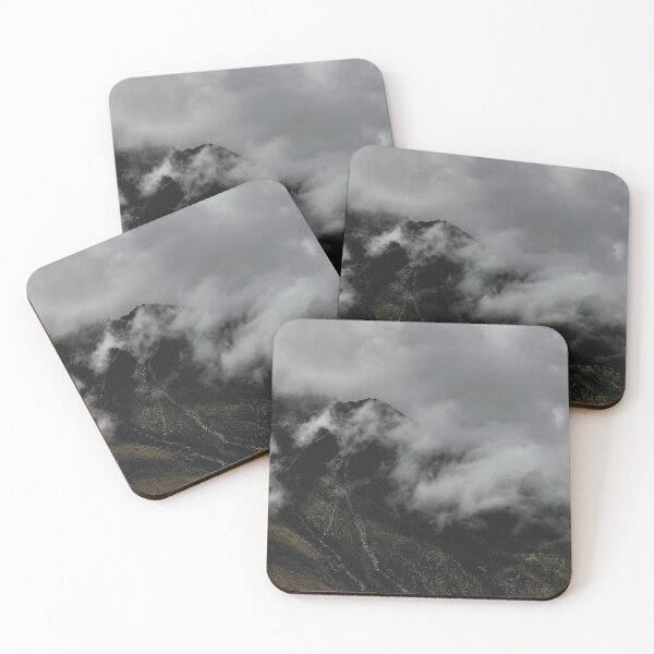 Item preview, /// Mystery /// Low clouds and moody light over mountain range in the South Island, New Zealand.  designed and sold by Est-Image-Co.