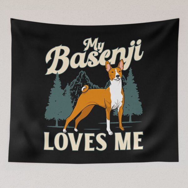 Item preview, My Basenji Loves Me designed and sold by wrestletoys.