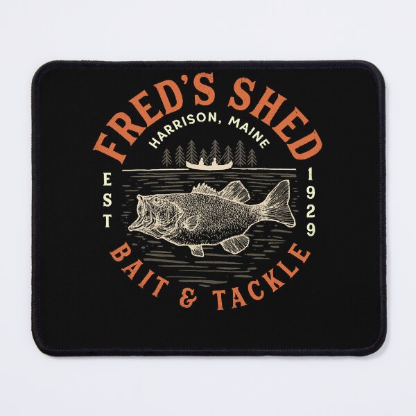 Item preview, Fred's Shed Bait and Tackle  designed and sold by LuisARizo.