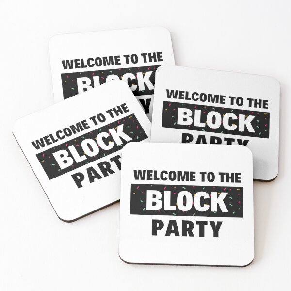 Item preview, Welcome to the Block Party   designed and sold by Jasapparell99.