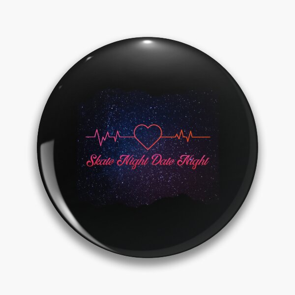 Item preview, Skate Night Date Night Heartbeat Style Classic T-Shirt designed and sold by marshacryjsy7.