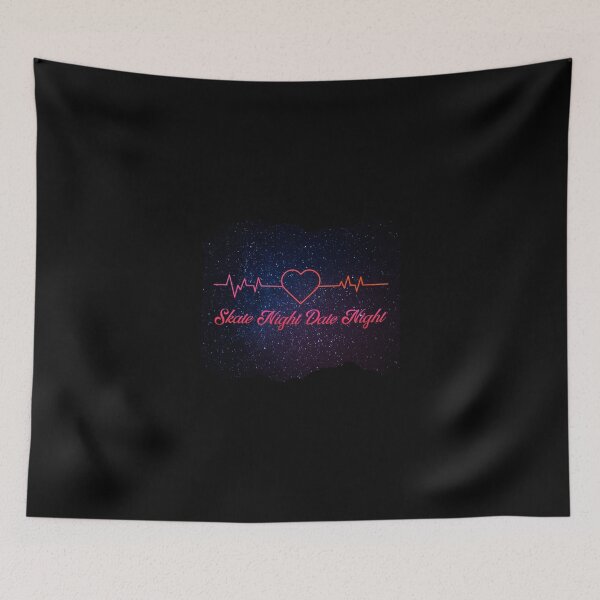 Item preview, Skate Night Date Night Heartbeat Style Classic T-Shirt designed and sold by marshacryjsy7.