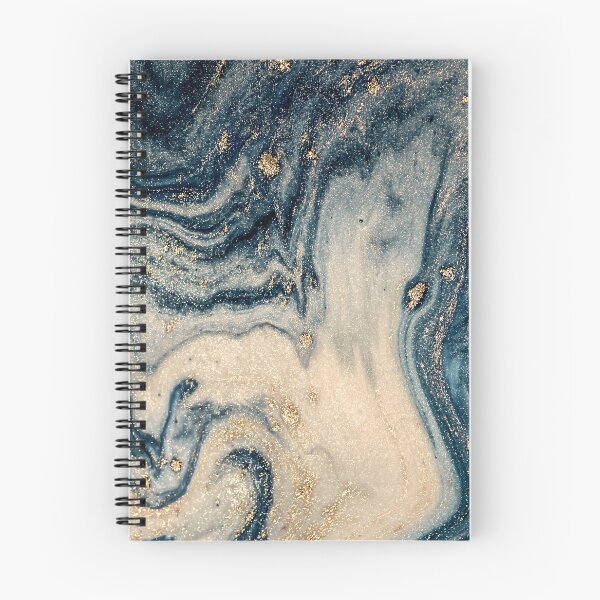 Item preview, Blue Marble Texture with golden granules 40...High quality designed and sold by aprajoos.