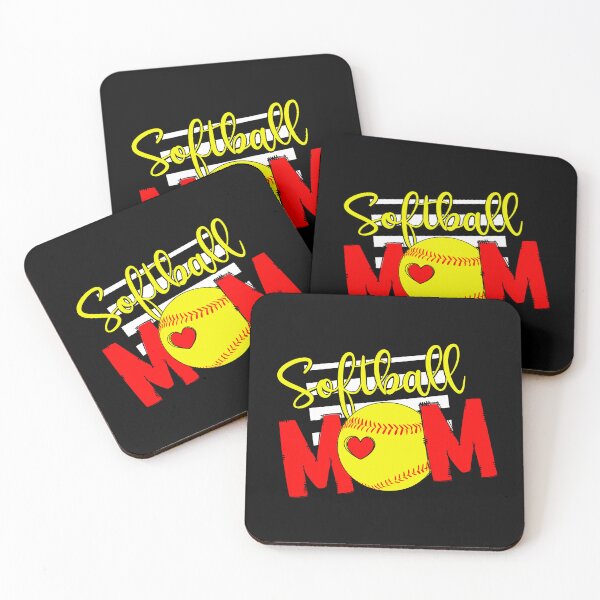 Item preview, Softball Mom Heart Fastpitch designed and sold by 99Fastpitch.