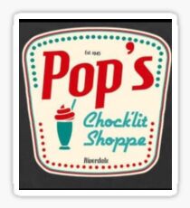 Riverdale pop's Sticker
