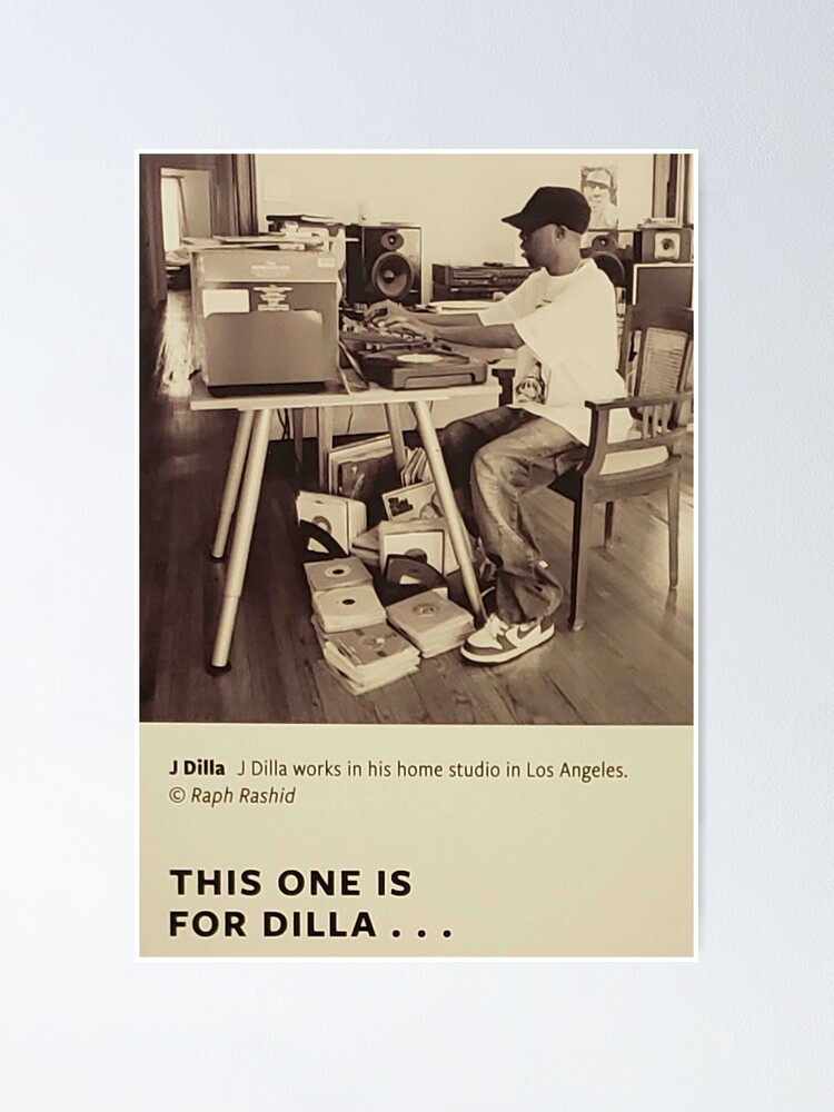 J Dilla Home Studio Poster | Poster