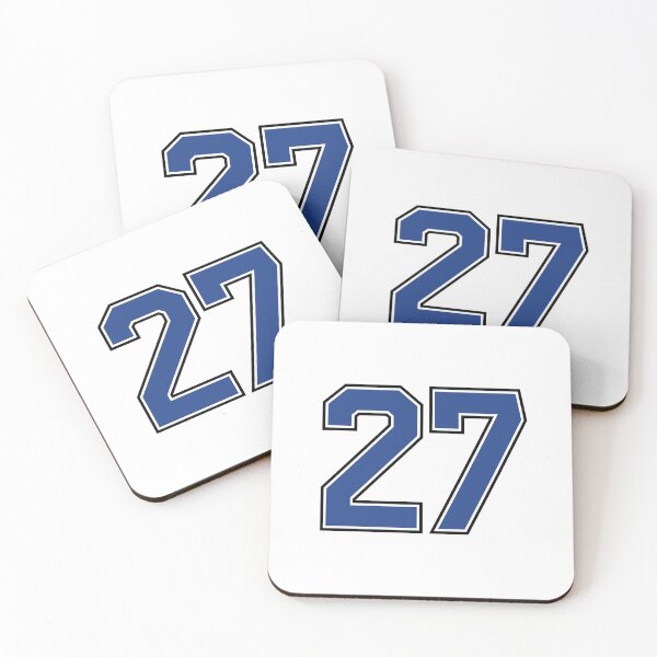 Item preview, Number 27 lucky sports jersey twenty seven designed and sold by HeavyStyle.
