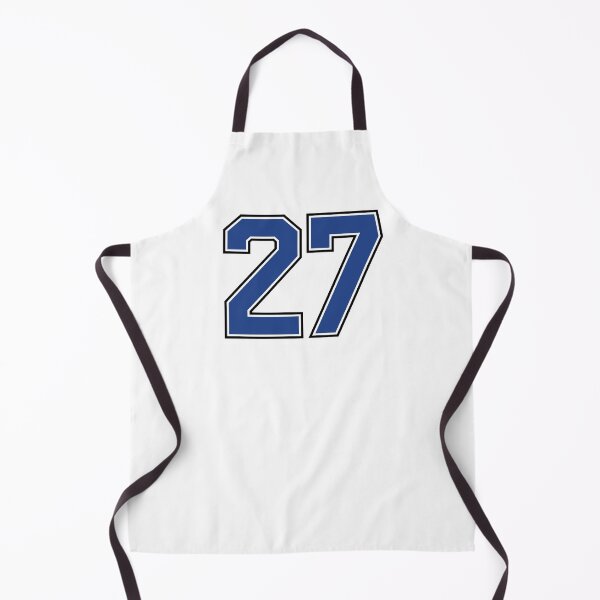 Item preview, Number 27 lucky sports jersey twenty seven designed and sold by HeavyStyle.