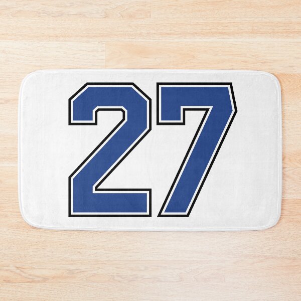 Item preview, Number 27 lucky sports jersey twenty seven designed and sold by HeavyStyle.