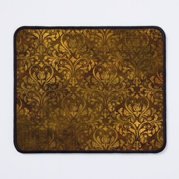 Item preview, Vintage Brass Gold Damask Grunge Texture Pattern designed and sold by AppareIIndustry.