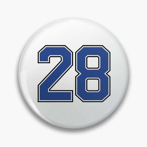 Item preview, Number 28 lucky sports jersey twenty eight designed and sold by HeavyStyle.