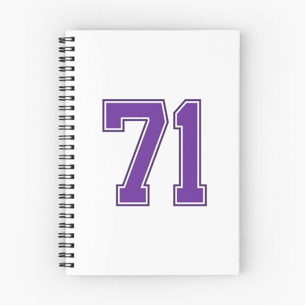 Item preview, Purple Number 71 lucky sports jersey seventy one designed and sold by HeavyStyle.