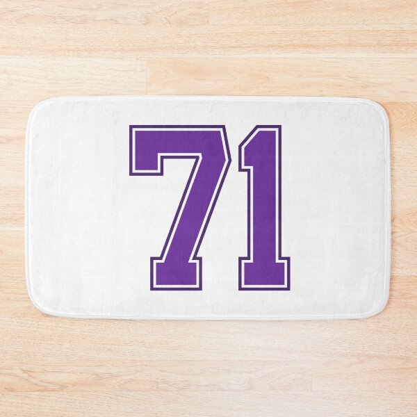 Item preview, Purple Number 71 lucky sports jersey seventy one designed and sold by HeavyStyle.