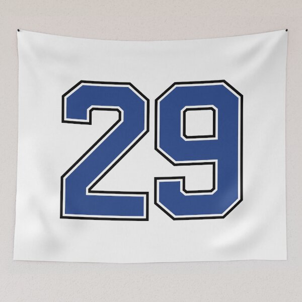 Item preview, Number 29 lucky sports jersey twenty nine designed and sold by HeavyStyle.