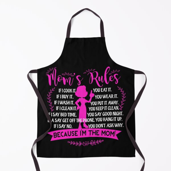 Item preview, Mom's Rules Because I'm The Mom designed and sold by ktmaem.
