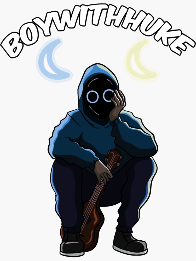 boywithuke music  Sticker for Sale by DecalDepotAB