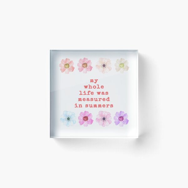Item preview,  Quote Flowers Art The Summer I Turned Pretty  designed and sold by tracynguyen23.
