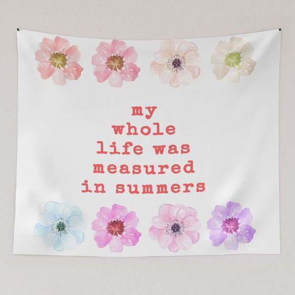 Item preview,  Quote Flowers Art The Summer I Turned Pretty  designed and sold by tracynguyen23.