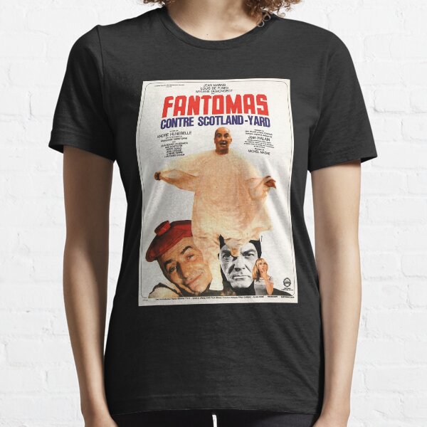 Fantômas Contre Scotland Yard Fantomas Against Scotland Yard Klassische Louis-de-Funes-Komödie Essential T-Shirt