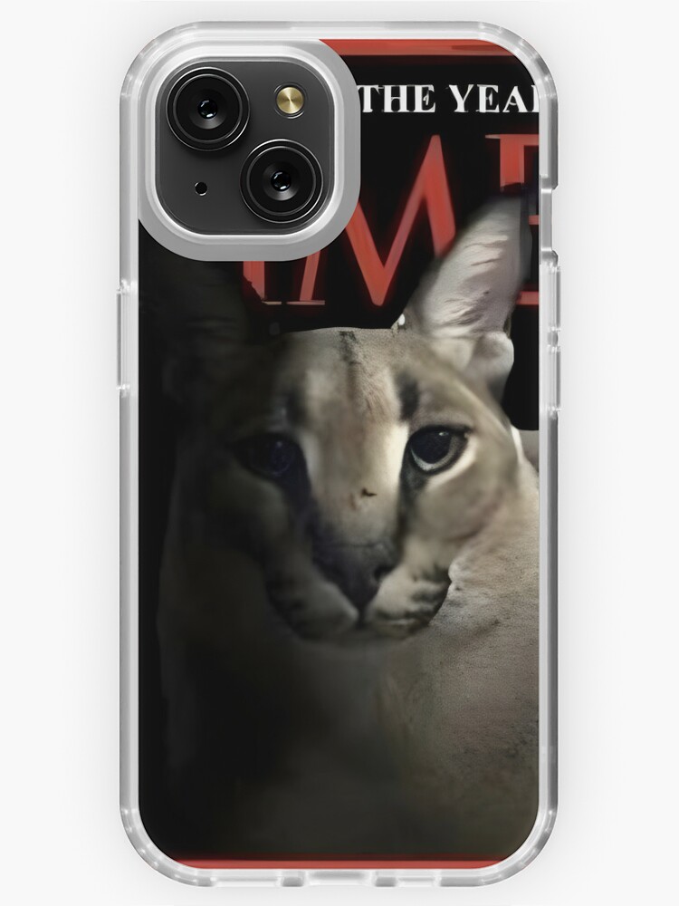  iPhone 14 Big Floppa Meme Cat Case : Cell Phones & Accessories