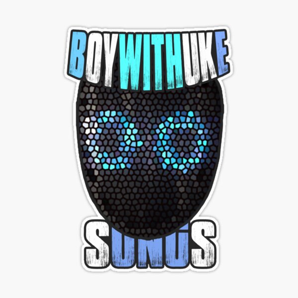 boywithuke music  Sticker for Sale by DecalDepotAB