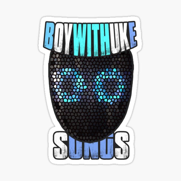 "BoyWithUke" Sticker for Sale by DecalDepotAB Redbubble